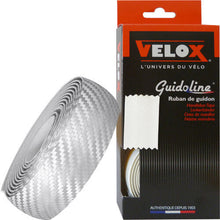 Lade das Bild in den Galerie-Viewer, Velox Rennrad Carbon Schwarz Weiß inkl. Lenkerstopfen Lenkerband
