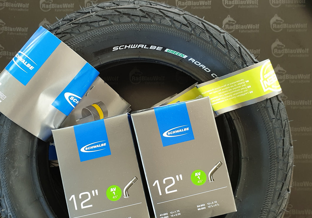 Schwalbe Road Cruiser Active Drahtreifen - 12 x 2.00 Zoll Schwarz