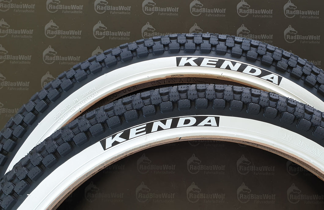 Kenda Reifen 20 Zoll  schwarz-weiß  K-905  (54-406)