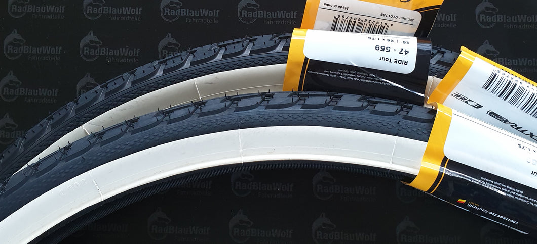 Continental Ride Tour 26 x 1.75  schwarz - weiß