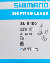 Lade das Bild in den Galerie-Viewer, Schalthebelpaar SHIMANO SL-R400 2/3x8-Fach
