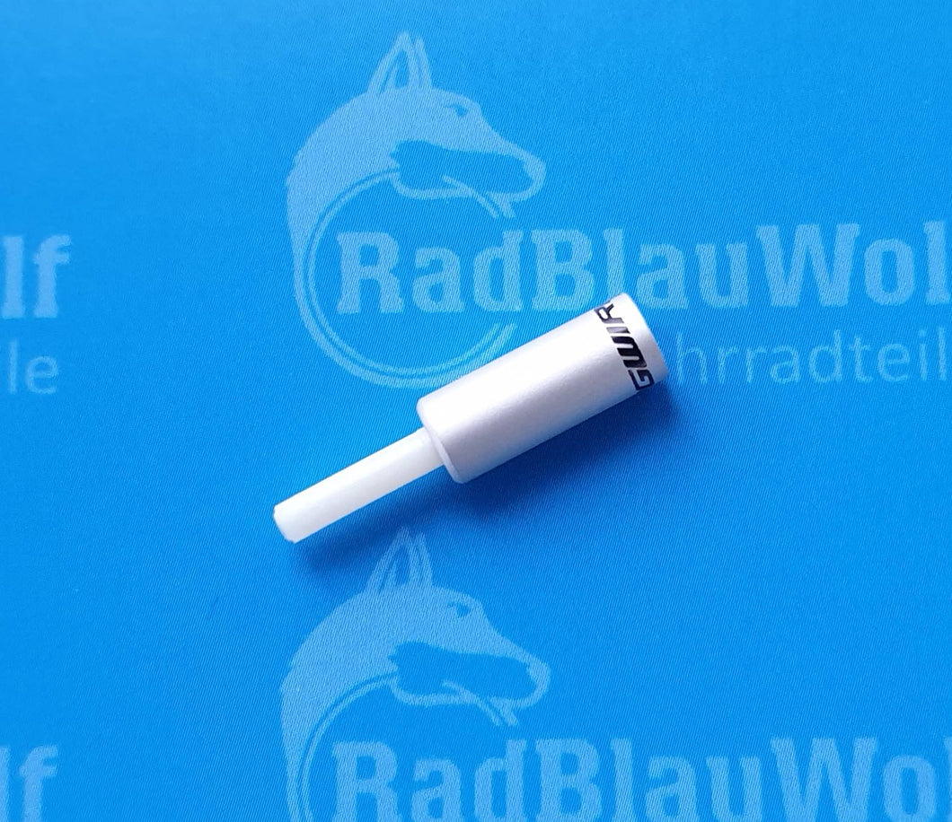 Jagwire Endkappen Silber-weiß 5mm Aluminium