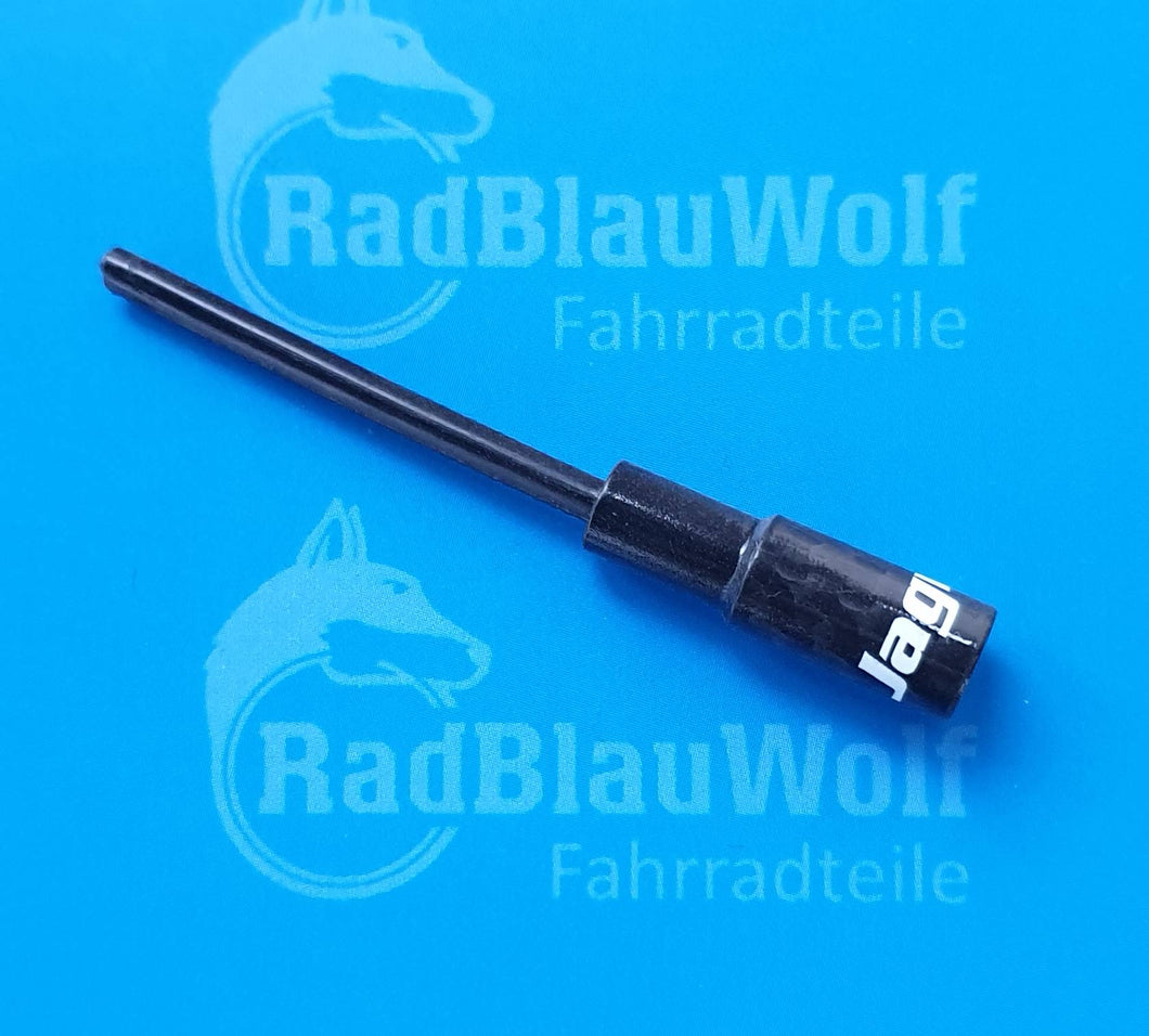 Jagwire Endkappe 5mm mit Nylonnase und Carbon-Optik