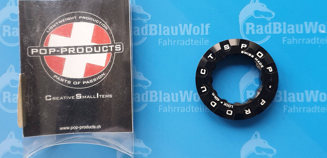 Pop-Products Verschlussring schwarz für Campagnolo
