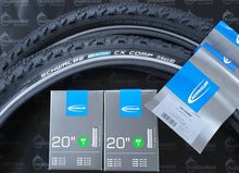 Lade das Bild in den Galerie-Viewer, Schwalbe Reifen CX COMP 20 x 1.75 schwarz Reflex Draht (47-406)
