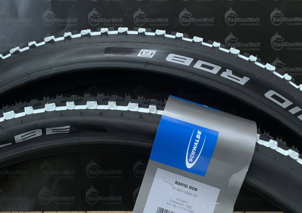 Schwalbe Rapid Rob Reifen 29 mx 2.25 schwarz-weiß Drahtreifen