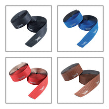 Lade das Bild in den Galerie-Viewer, Deda Elementi Leder,rot,schwarz,weiß,blau,braun Optik Lenkerband Mistral
