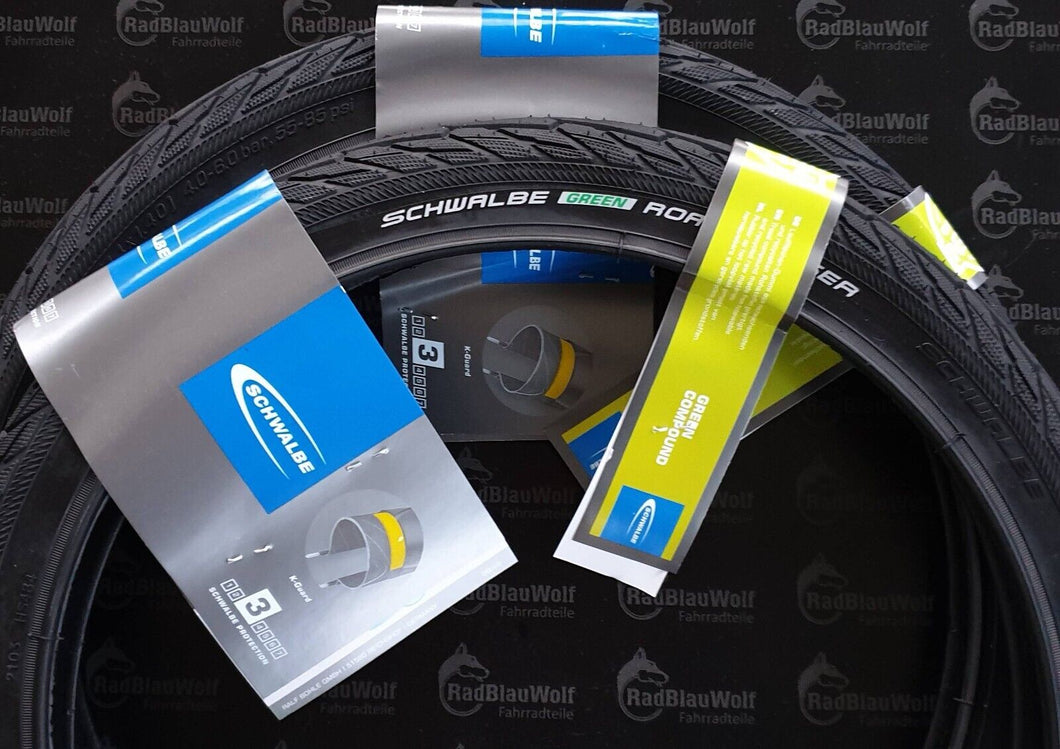 Schwalbe Road Cruiser Active Drahtreifen - 14 Zoll Schwarz