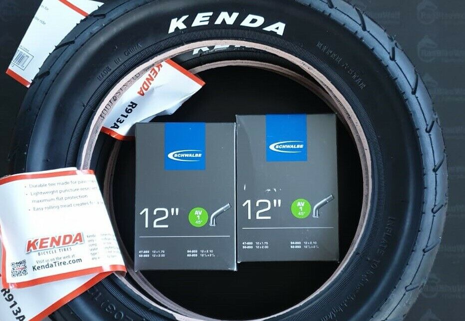Kenda Reifen 57-203 R-913A (12 1/2 x 2 1/4) 2 Schwalbe Schläuche