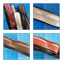 Lade das Bild in den Galerie-Viewer, Wulstreifen rot,creme,braun,schwarz Retro 28x 1 1/2
