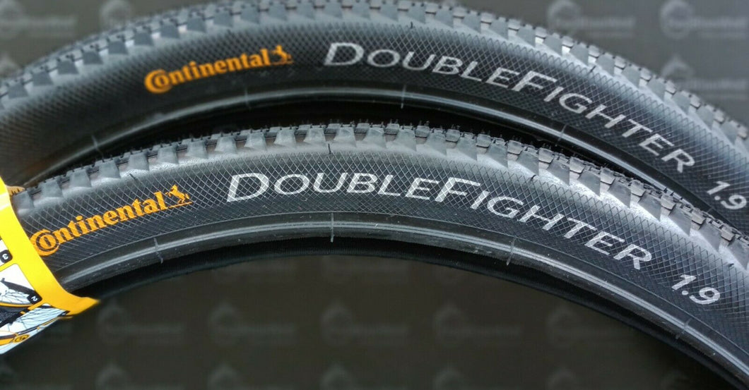 Continental Double Fighter Reifen III  26 x 1.90  schwarz  50-559